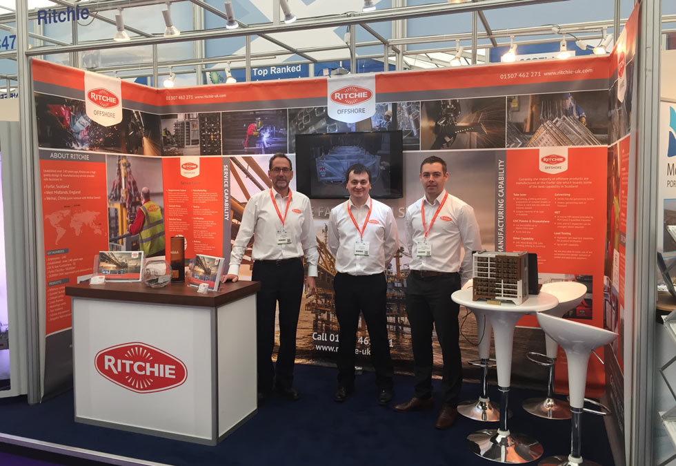 RITCHIE ENJOY A HIGH PROFILE AT OFFSHORE EUROPE