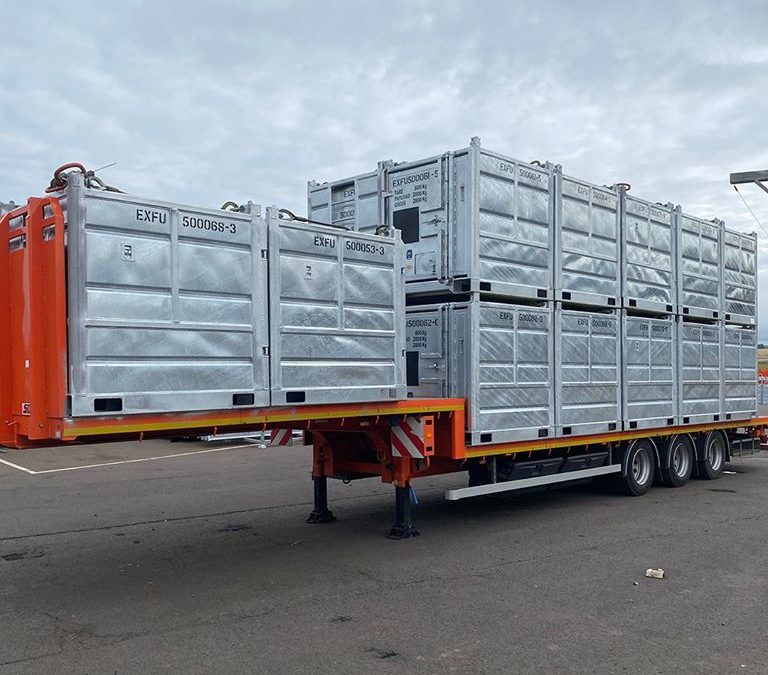 IBC BASKETS BEING DESPATCHED